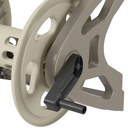 Suncast Handler 200 Foot Plastic Wall Mounted Outdoor Garden Hose Reel (3 Pack)