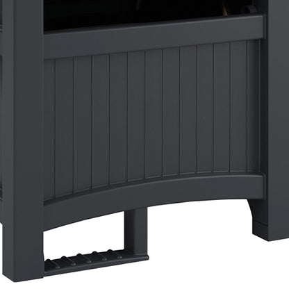 Suncast Hideaway 100 Ft Garden Hose Reel for 5/8 Inch Hoses, Cyberspace (2 Pack)