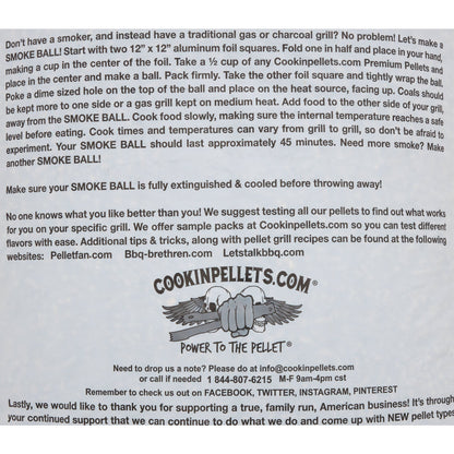 CookinPellets Premium 40 Lbs Longhorn Blend Grill Smoker Wood Pellets, (5 Pack)