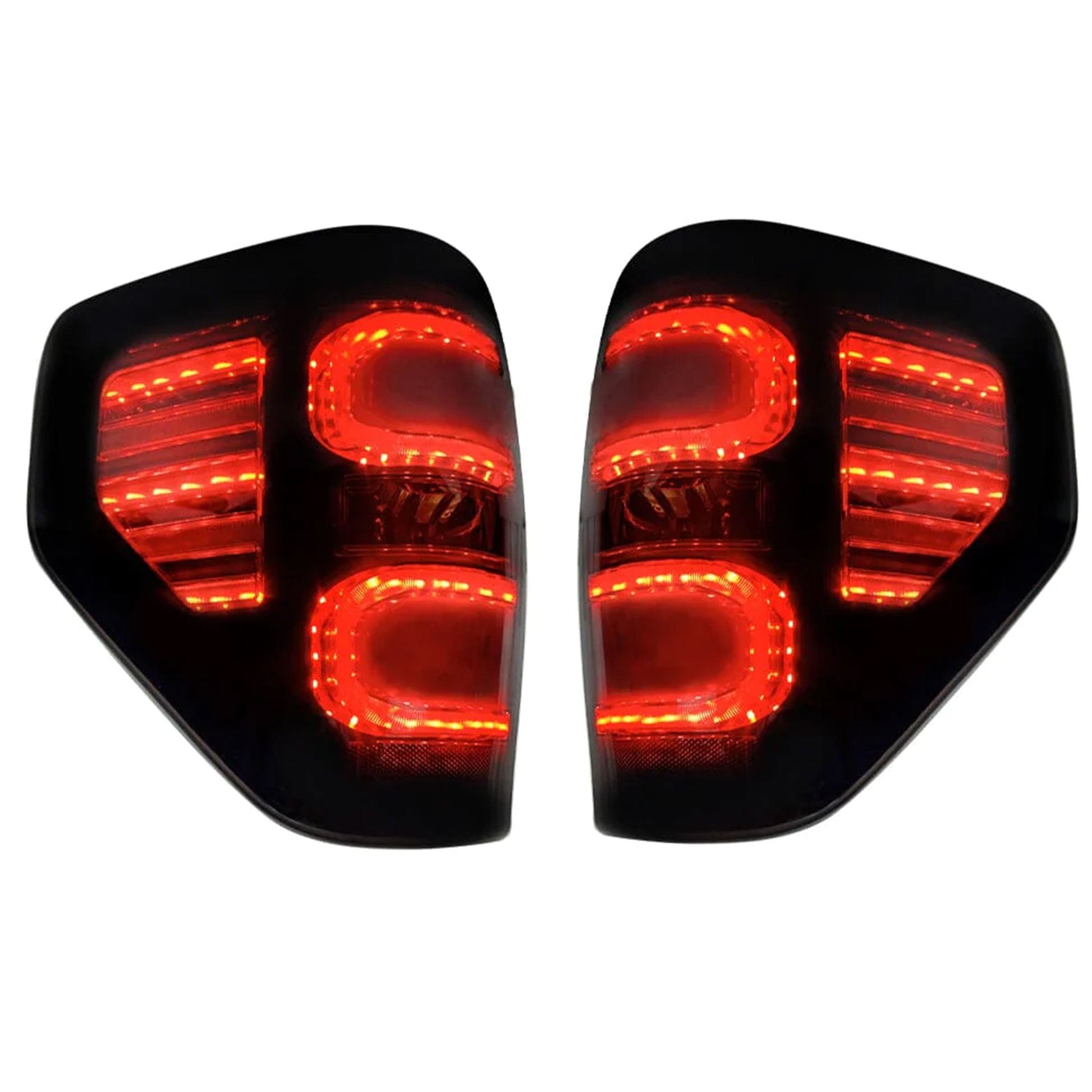 AMERICAN MODIFIED Smoked LED Tail Lights with Turn Signal for 09-14 Ford F150 - Find Fresh Goods