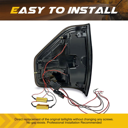 AMERICAN MODIFIED Smoked LED Tail Lights with Turn Signal for 09-14 Ford F150 - Find Fresh Goods