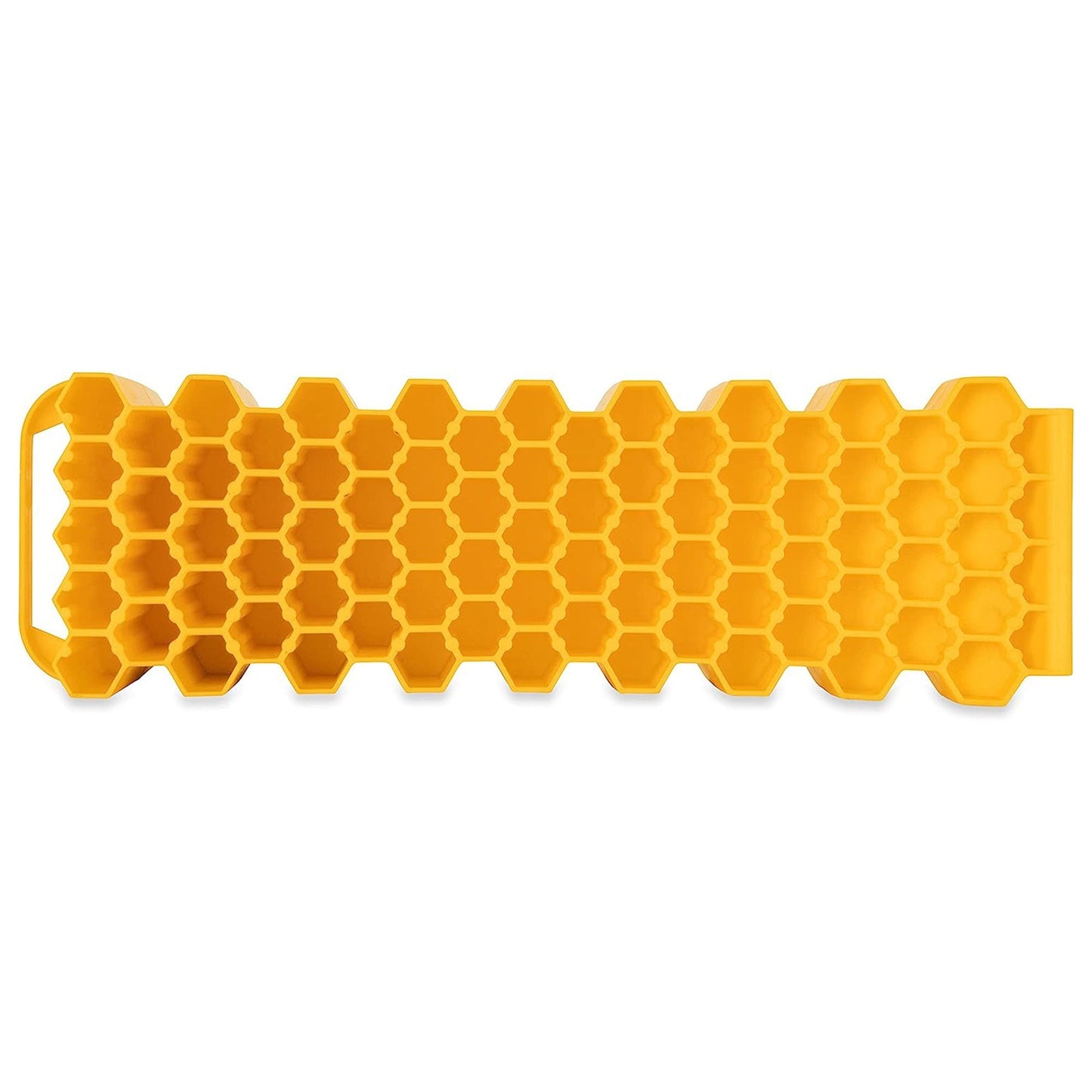 Camco Curved Trailer Aid with Chock & Pad, 6.5" Lift for Tandem Trailer, Yellow - Find Fresh Goods