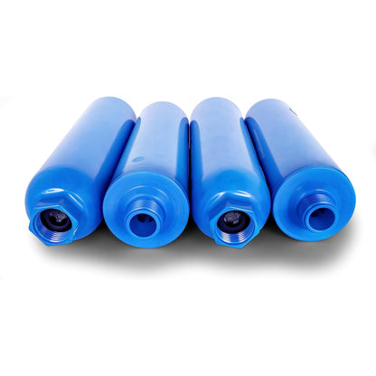 Camco TastePURE 20 Micron Camper RV Water Filter w/GAC & KDF Filtration (4-Pack)