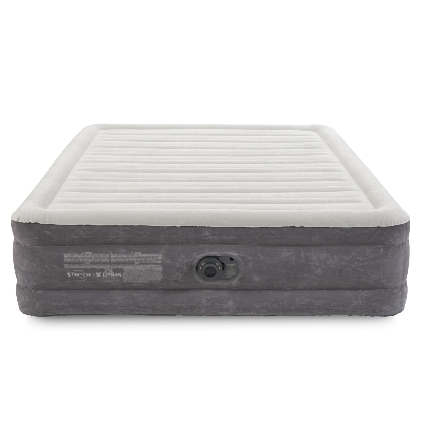 Intex 18" Inflatable Elevated Air Mattress Bed w/Built In Pump, King (2 Pack)