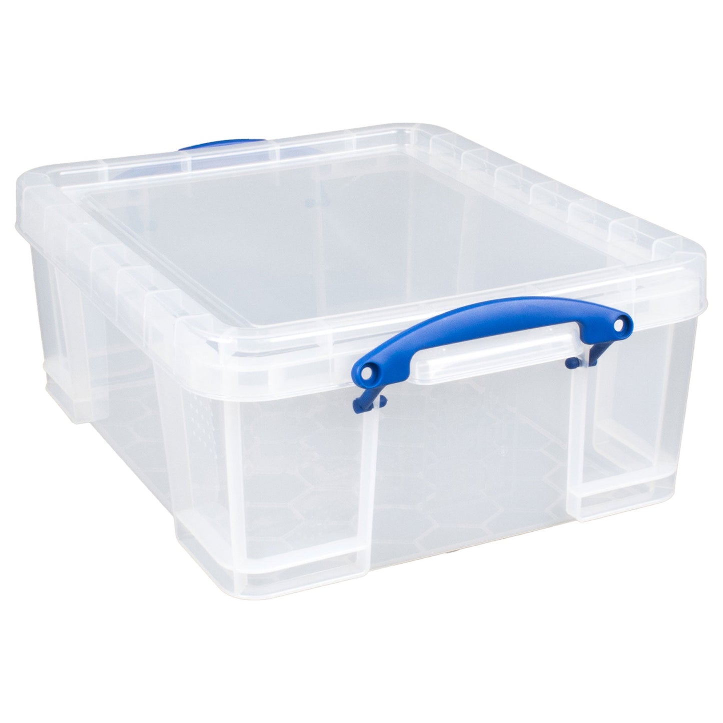 Really Useful Box 17L Storage Container with Lid and Clip Lock Handles, (3 Pack)