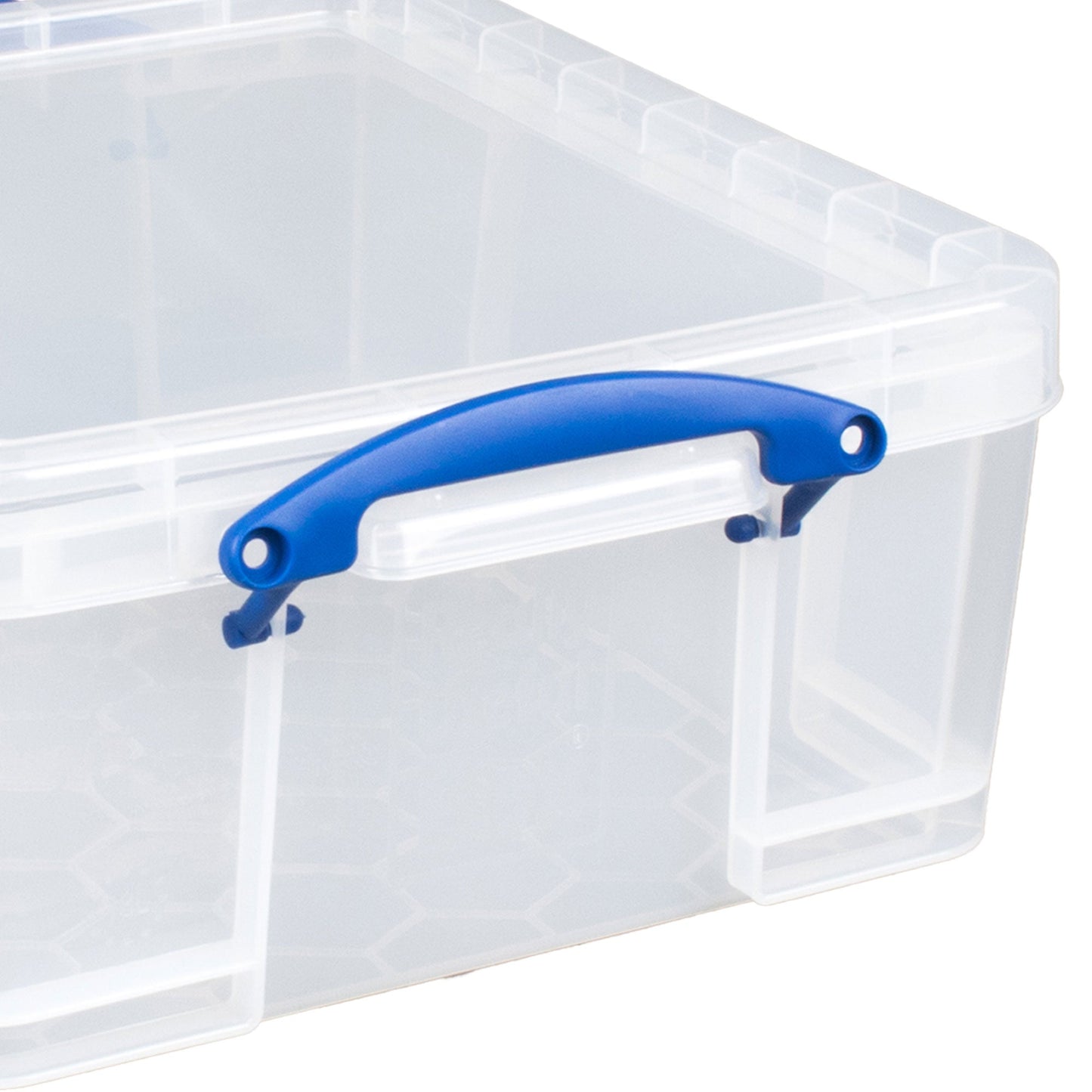 Really Useful Box 17L Storage Container with Lid and Clip Lock Handles, (3 Pack)