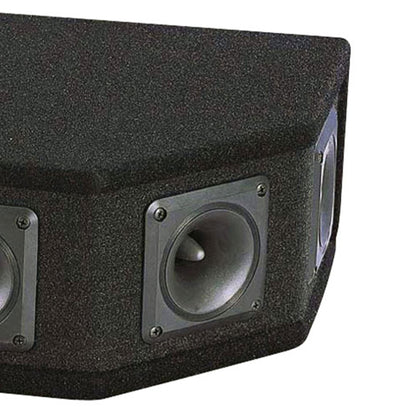 Pyle PAHT6 300 Watt 6 Way DJ Tweeter Speaker Sound System Enclosure Box, Black