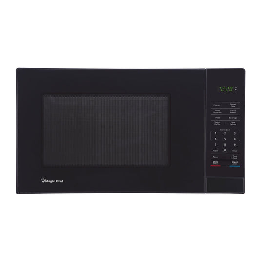 Magic Chef 1000 Watt 1.1 Cubic Feet Digital Touch Countertop Microwave, Black