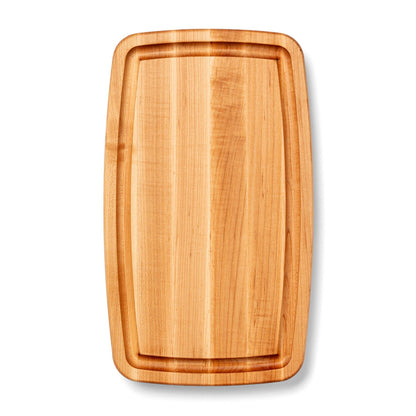 John Boos Large Maple Wood Edge Grain Kitchen Cutting Board, 18" x 11" x 1.5"