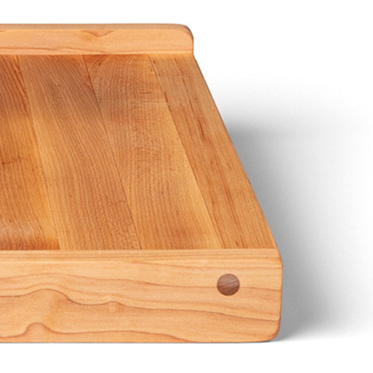 John Boos Countertop Reversible Wood Cutting Board with Juice Groove, Maple