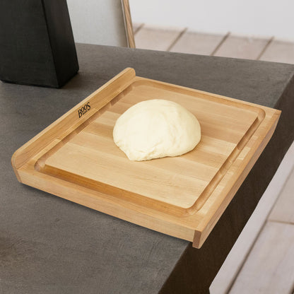 John Boos Countertop Reversible Wood Cutting Board with Juice Groove, Maple