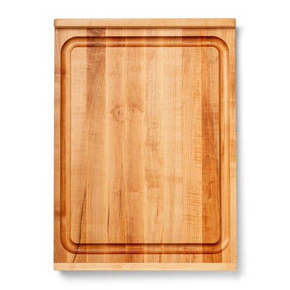 John Boos Countertop Reversible Wood Cutting Board with Juice Groove, Maple