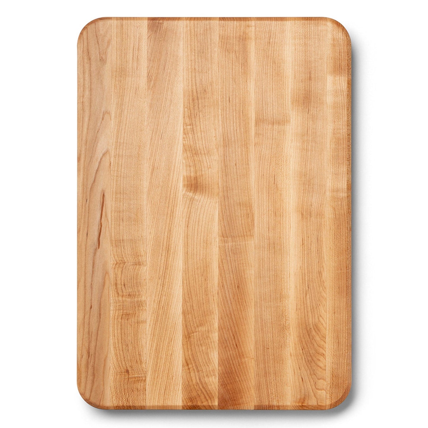 John Boos Chop N Slice Large Maple Wood Edge Grain Cutting Board, 20"x14"x1.25"