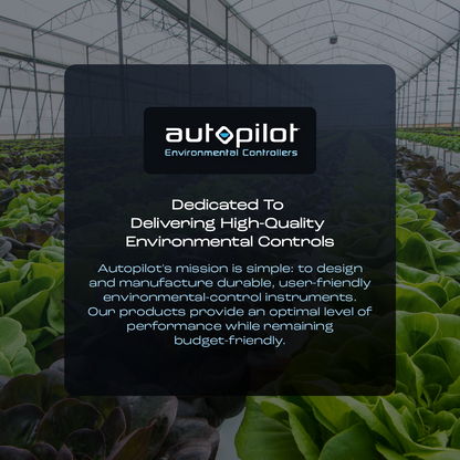 Autopilot Digital CO2 Level Controller with Integrated Sensor and Power Cord