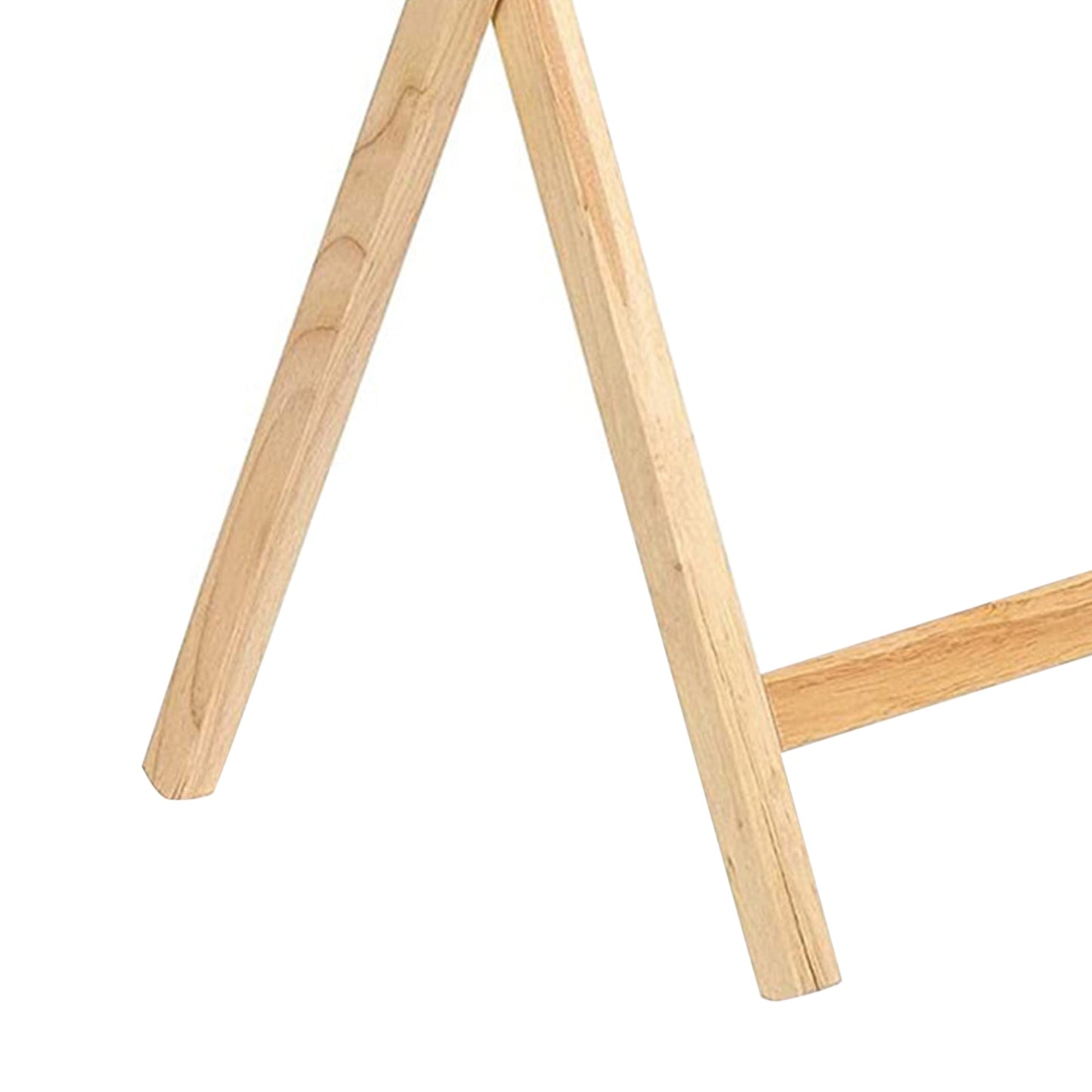 PJ Wood Folding Portable TV Snack Tray Table w/Compact Storage Rack, (Set of 7)