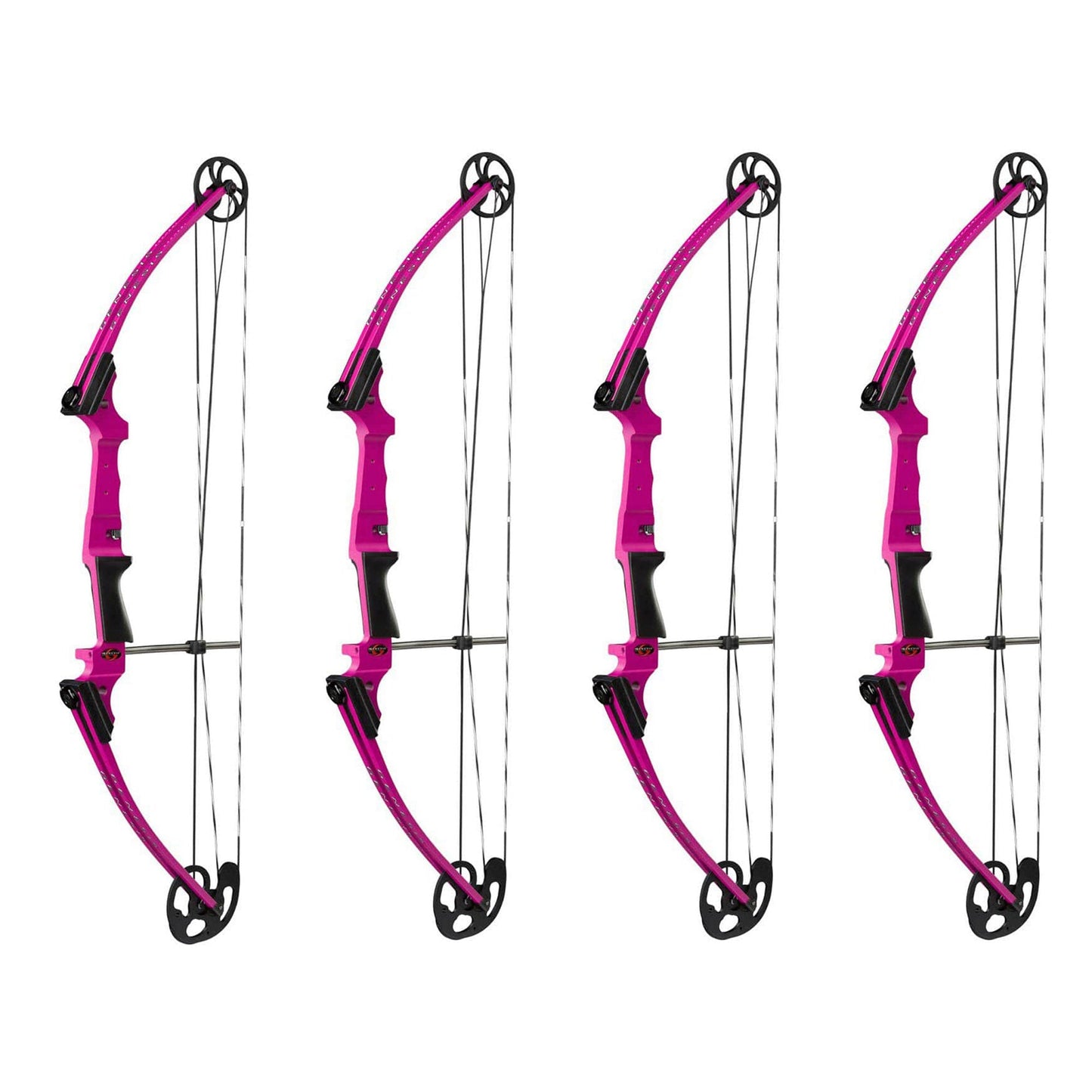 Genesis Archery Compound Bow Adjustable Sizing for Right Handed, Purple (4 Pack)