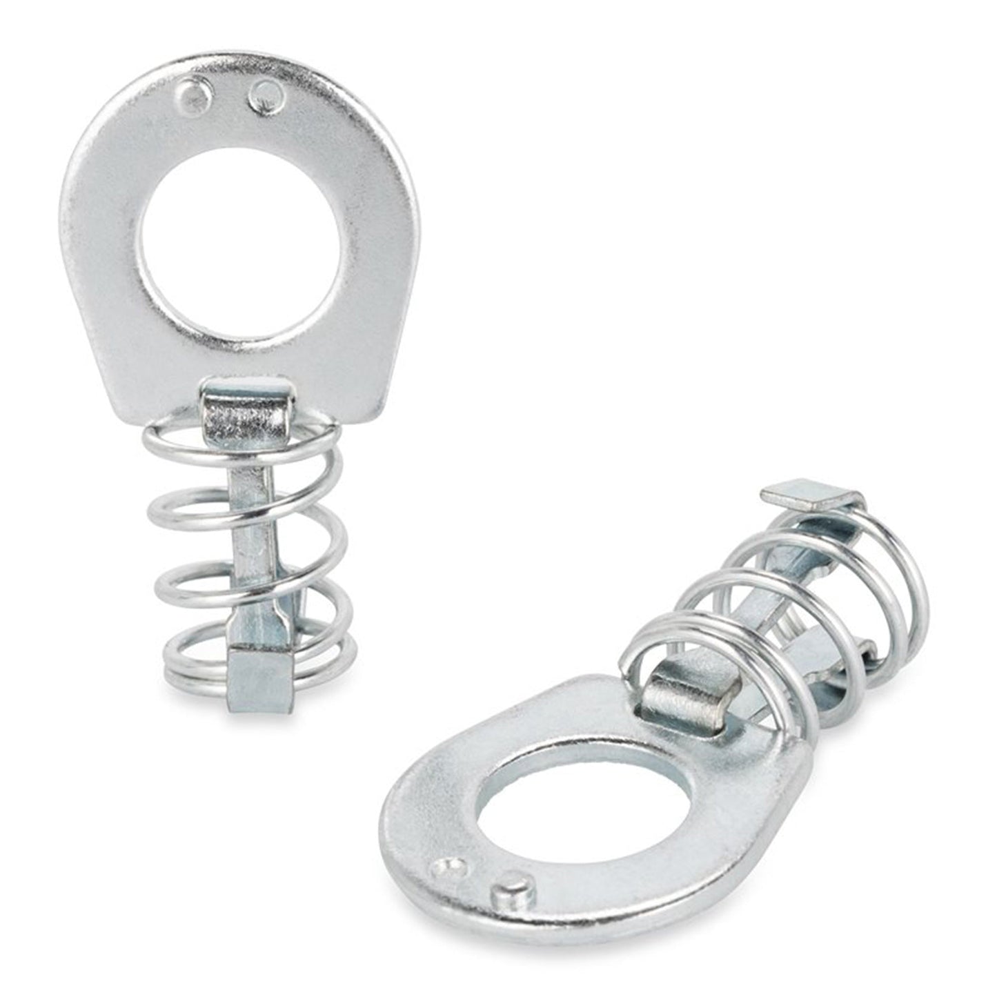 Camco Stainless Steel Bilingual Cam Lock for Water Heater Door Latch, Silver