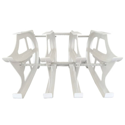 FIFO Countertop Mini Can Tracker Holds 30 10 to 24 Oz Can Sizes, USA Made, White