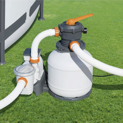 Bestway 58500E Flowclear 2200 Gallon Sand Filter Pump for Above Ground Pools