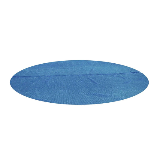 Bestway Round Solar Cover for 15' and 16' Above Ground Pools, Blue (Cover Only)