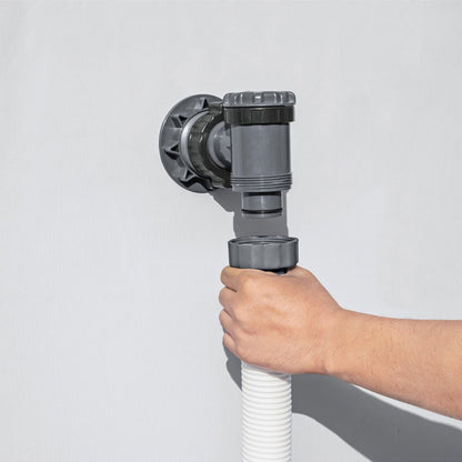 Bestway 2,500 Gallon Filter Pump Set for Above Ground Outdoor Swimming Pools