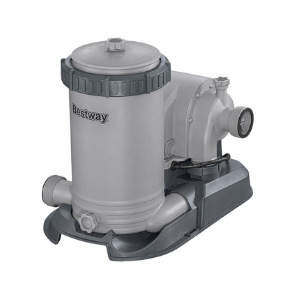 Bestway 2,500 Gallon Filter Pump Set for Above Ground Outdoor Swimming Pools