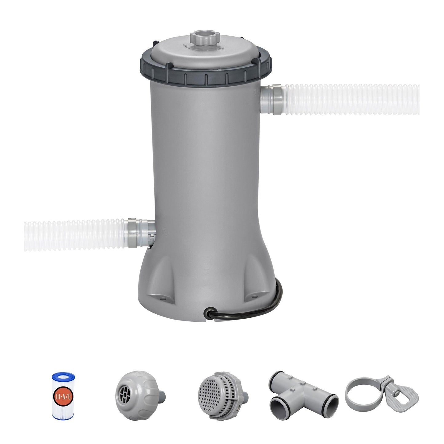 Bestway Flowclear 530 Gallons per Hour Above Ground Swimming Pool Filter Pump