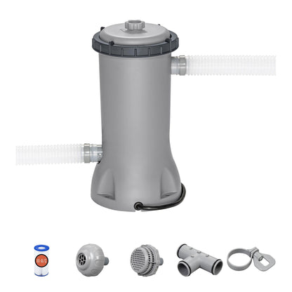 Bestway Flowclear 530 Gallons per Hour Above Ground Swimming Pool Filter Pump