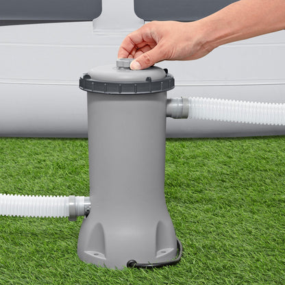 Bestway Flowclear 530 Gallons per Hour Above Ground Swimming Pool Filter Pump