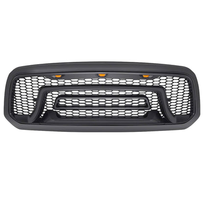 AMERICAN MODIFIED Rebel Grille with Amber Lights for 2013-2018 Dodge Ram 1500 - Find Fresh Goods