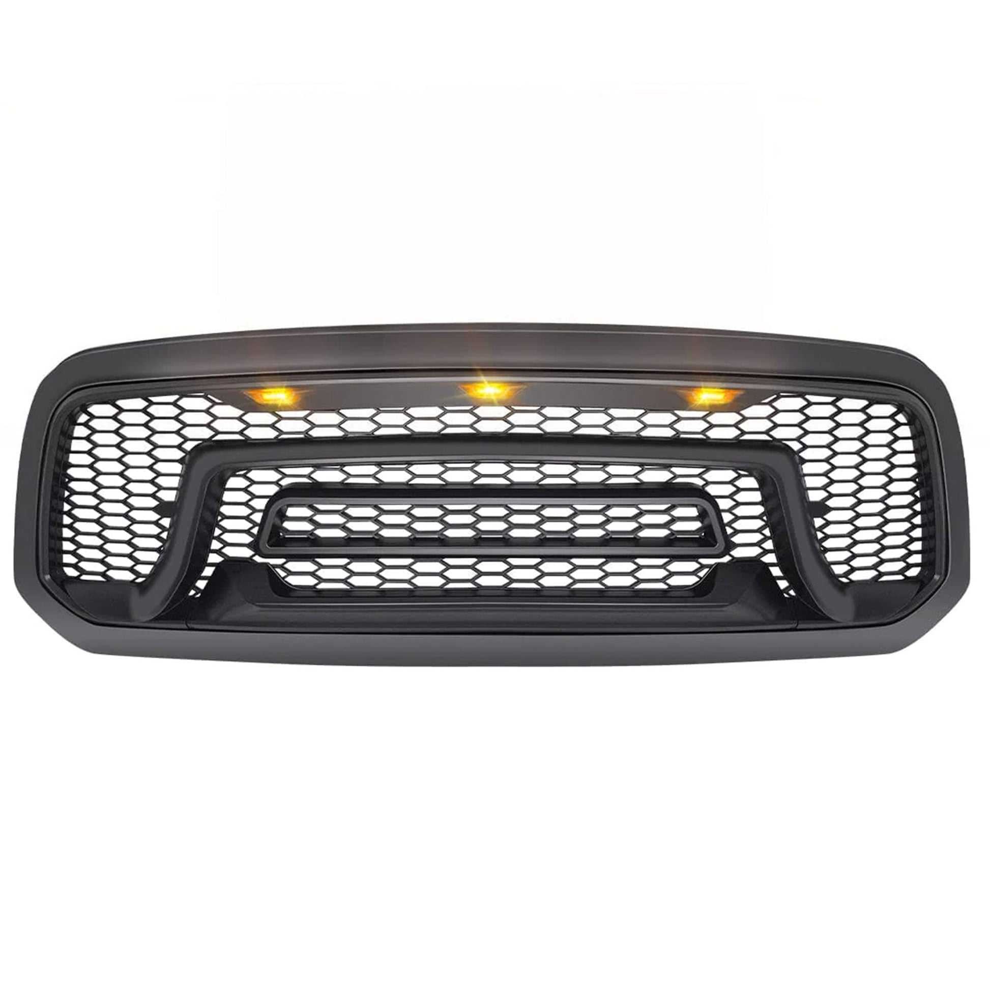 AMERICAN MODIFIED Rebel Grille with Amber Lights for 2013-2018 Dodge Ram 1500 - Find Fresh Goods