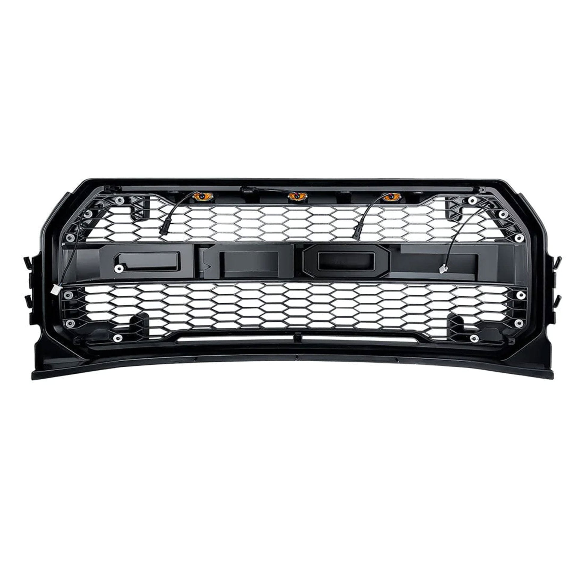 AMERICAN MODIFIED Raptor Style Mesh Grille w/Turn Lights for 2015-2017 Ford F150 - Find Fresh Goods