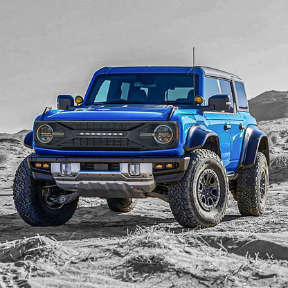 AMERICAN MODIFIED Front Grille w/ Lights for 21-24 Ford Bronco w/o Front Camera - Find Fresh Goods