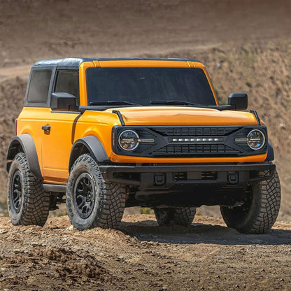 AMERICAN MODIFIED Front Grille w/ Lights for 21-24 Ford Bronco w/o Front Camera - Find Fresh Goods