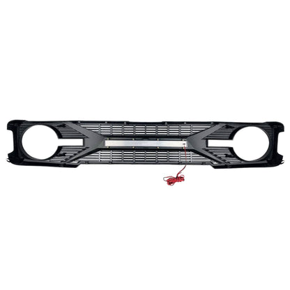 AMERICAN MODIFIED Front Grille w/ Lights for 21-24 Ford Bronco w/o Front Camera - Find Fresh Goods