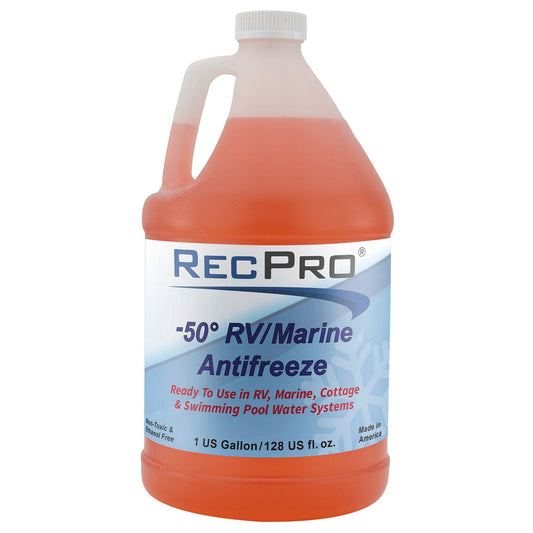 RecPro Ready to Use RV Antifreeze, -50 Degree Fahrenheit Protection, 1 Gallon - Find Fresh Goods