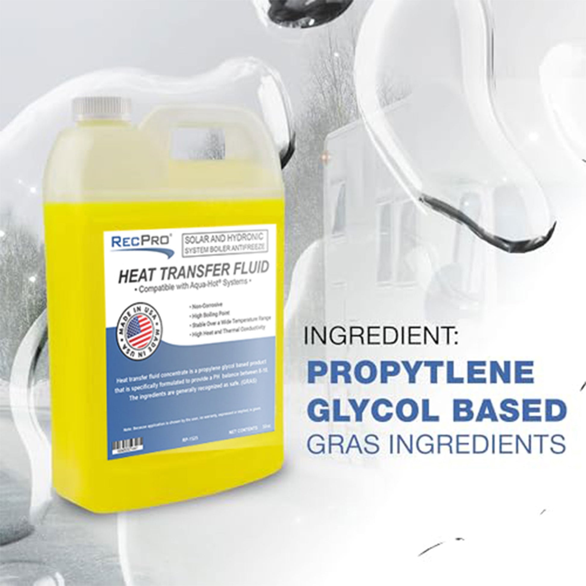 RecPro RV Boiler Antifreeze Compatible w/ Aqua Hot Heating Systems, Non-Toxic - Find Fresh Goods