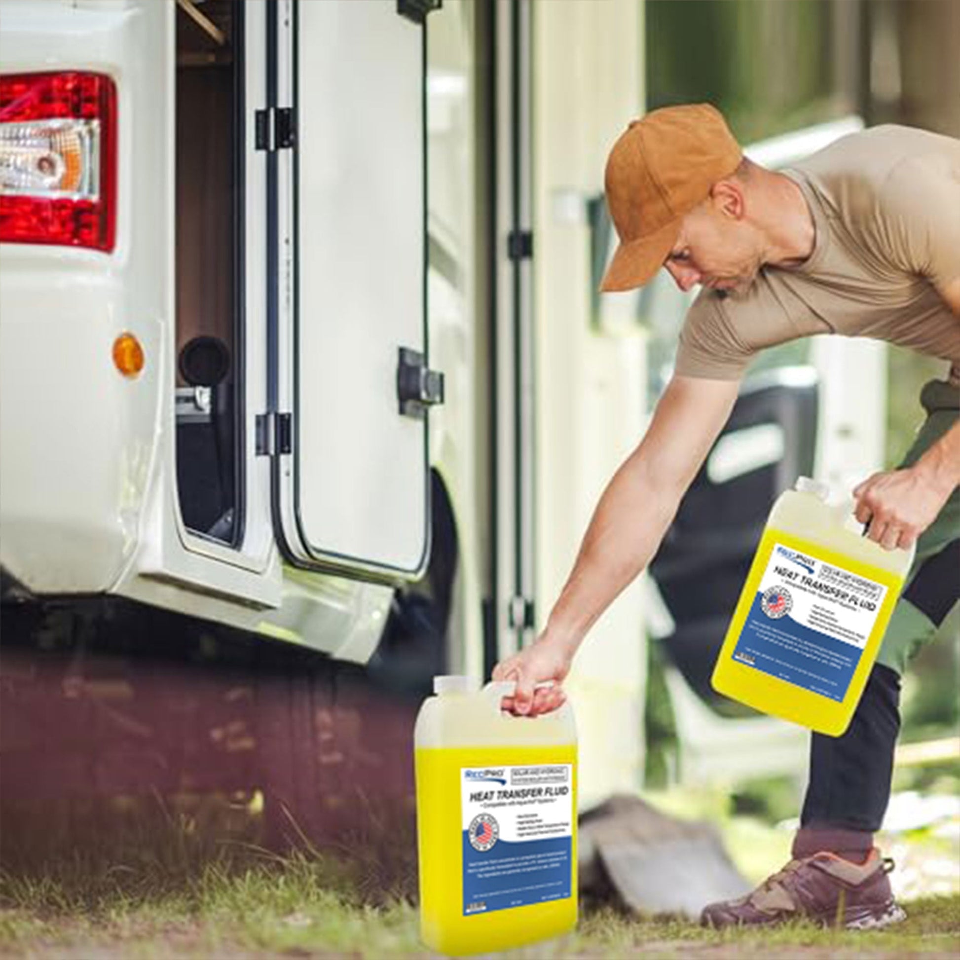 RecPro RV Boiler Antifreeze Compatible w/ Aqua Hot Heating Systems, Non-Toxic - Find Fresh Goods