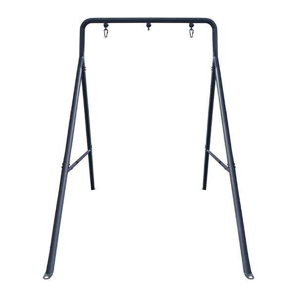 gobaplay Outdoor Single Swing Set with Support Bars for Tree Swing, Frame Only