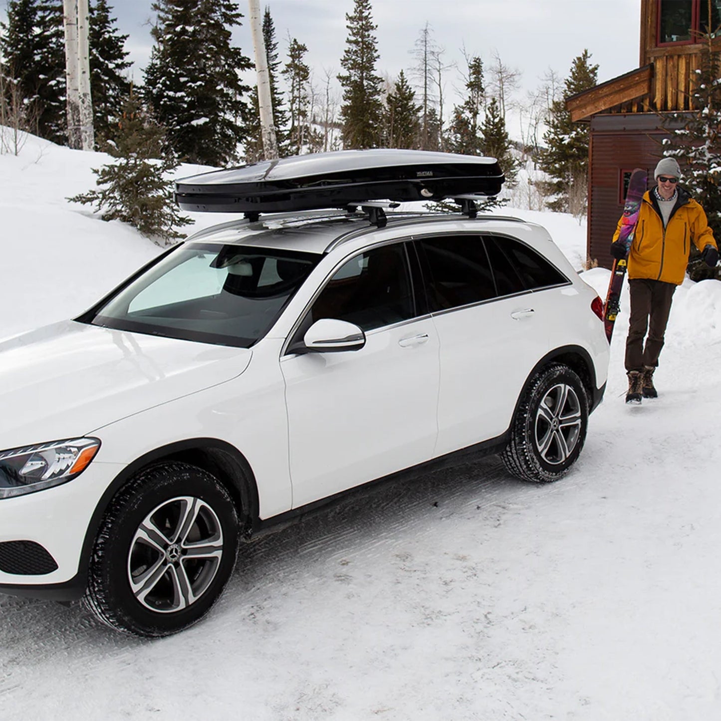 Yakima Rooftop Cargo Box Low Profile Hard Roof Storage Carrier GrandTour Lo - Find Fresh Goods