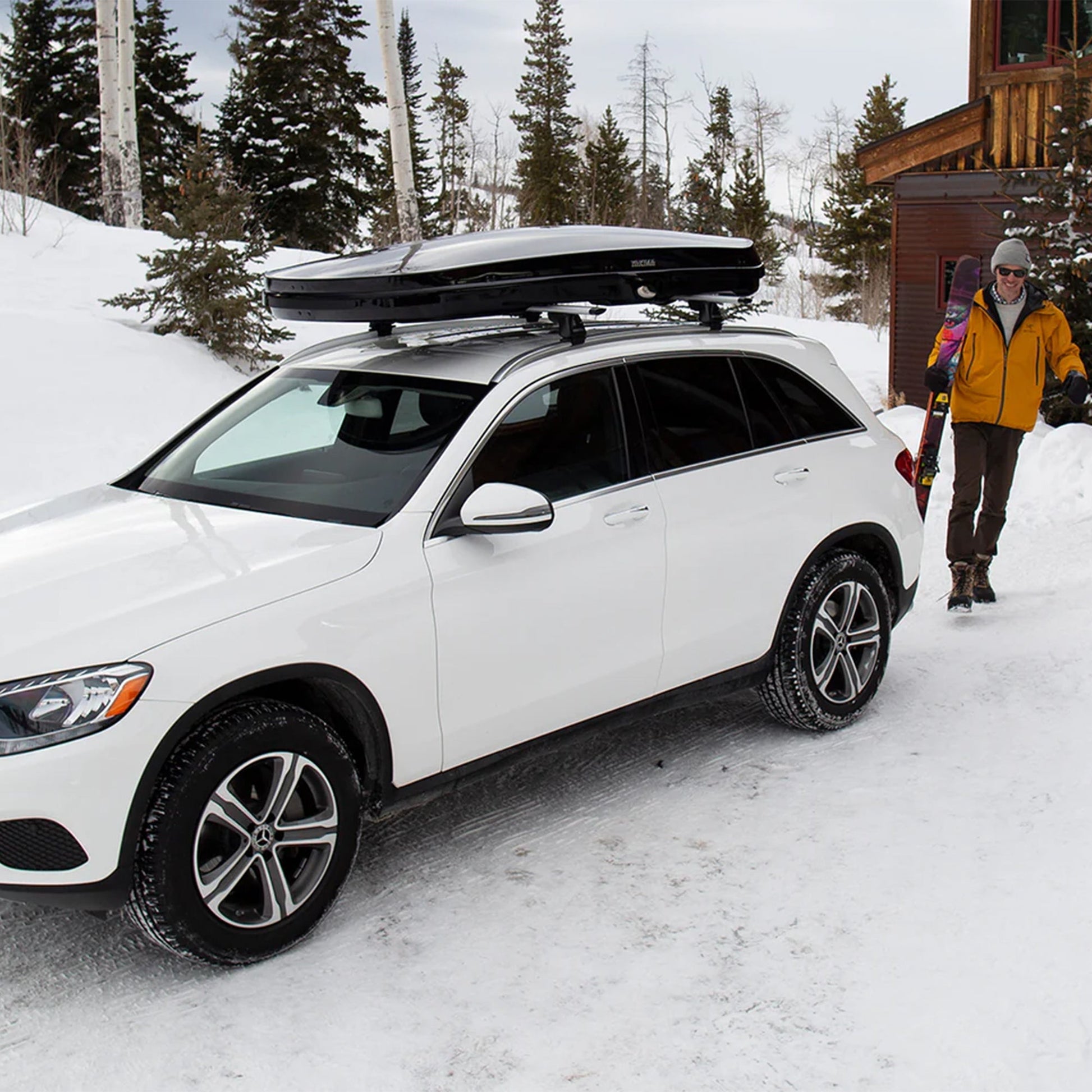 Yakima Rooftop Cargo Box Low Profile Hard Roof Storage Carrier GrandTour Lo - Find Fresh Goods