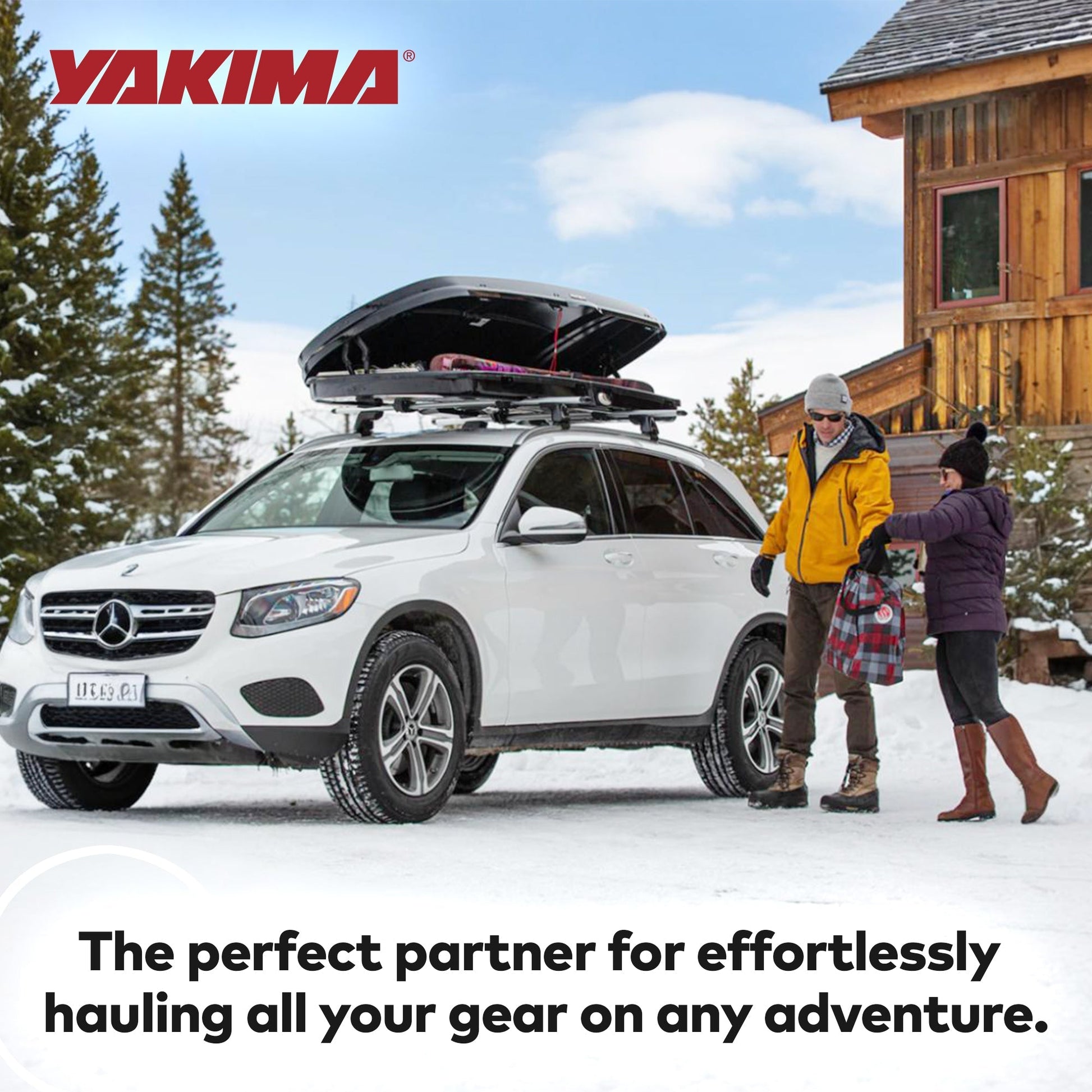 Yakima Rooftop Cargo Box Low Profile Hard Roof Storage Carrier GrandTour Lo - Find Fresh Goods