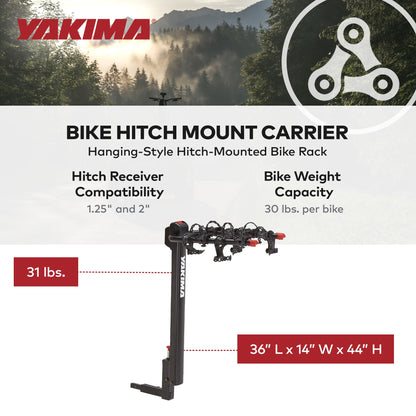 Yakima DoubleDown 4 Tilting Hitch-Mounted Bike Rack for Cars, SUVs, & Trucks - Find Fresh Goods