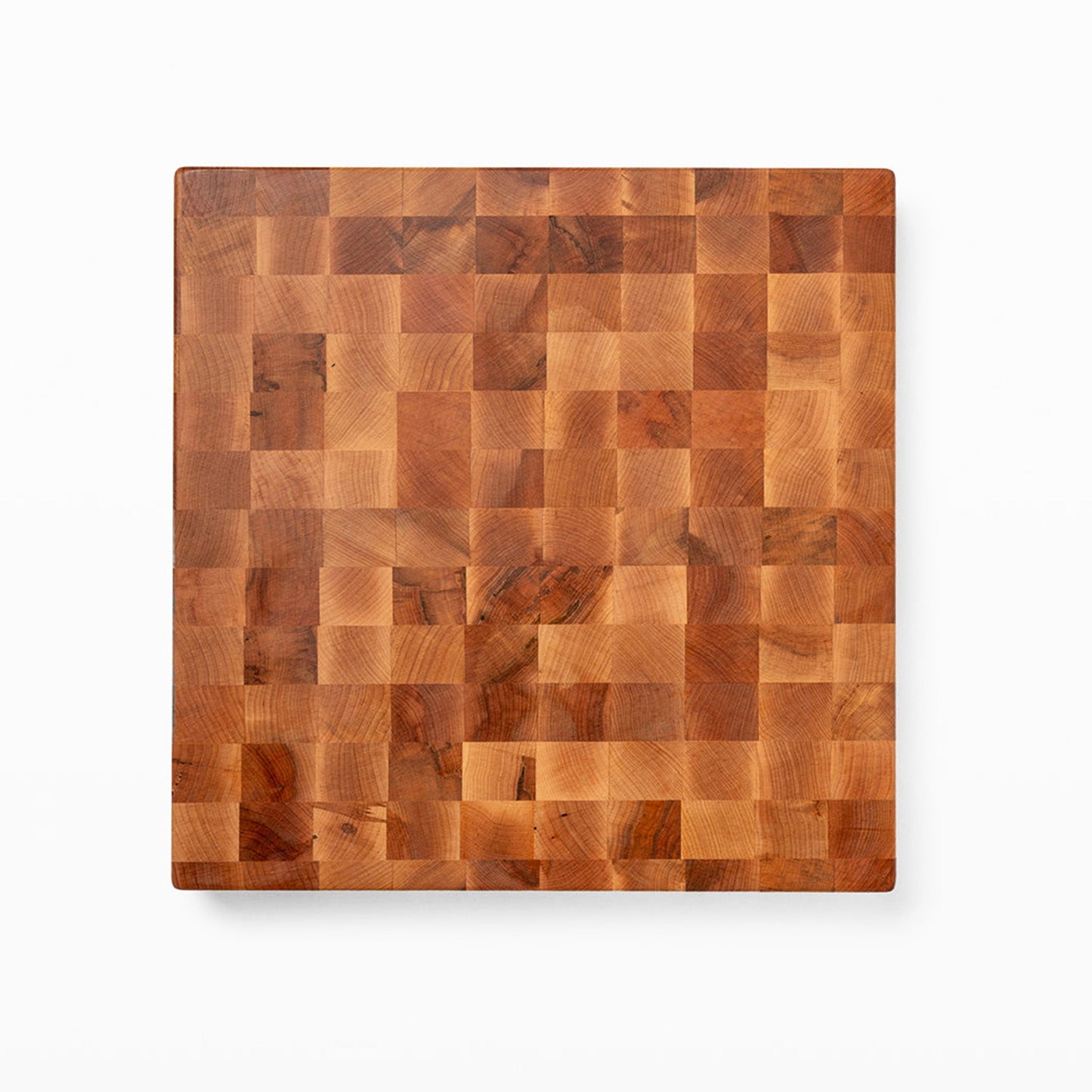 John Boos Small Maple Wood End Grain Cutting Board for Kitchen 18" x 18" x 2.25"
