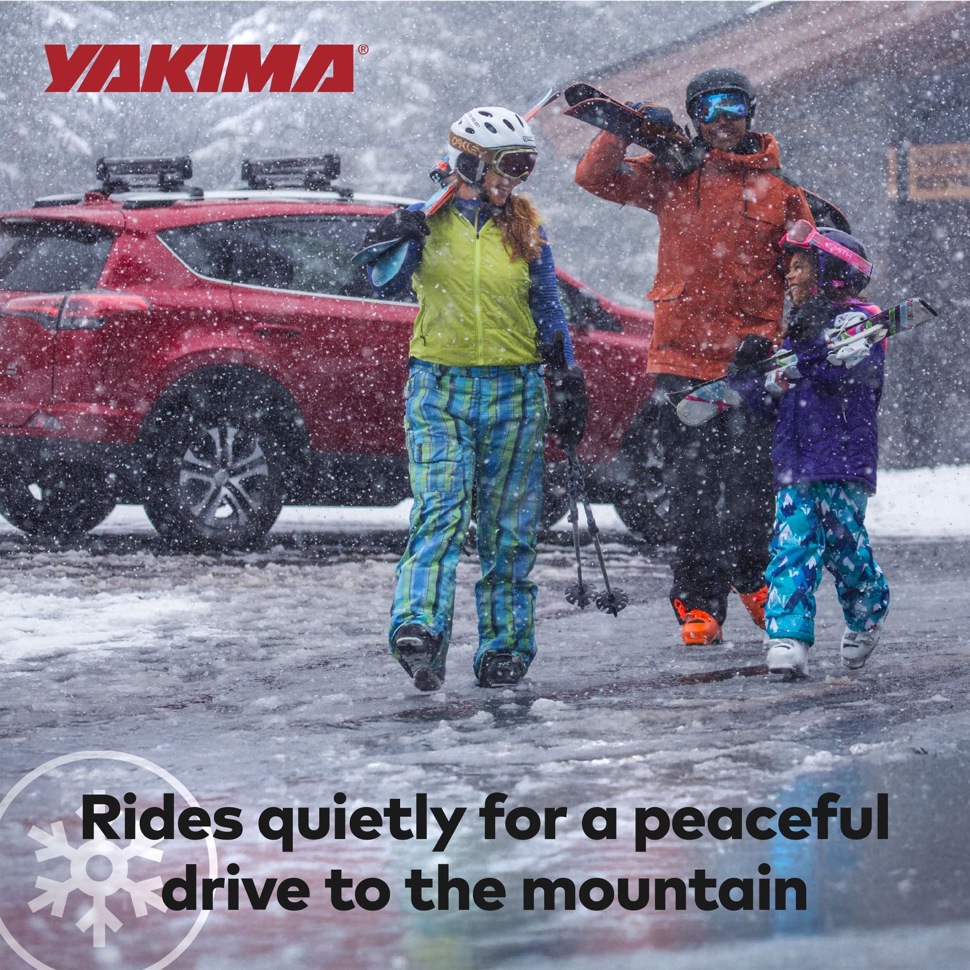 Yakima PowderHound 6 Ski or 4 Snowboard Universal Mount For Yakima Crossbars - Find Fresh Goods