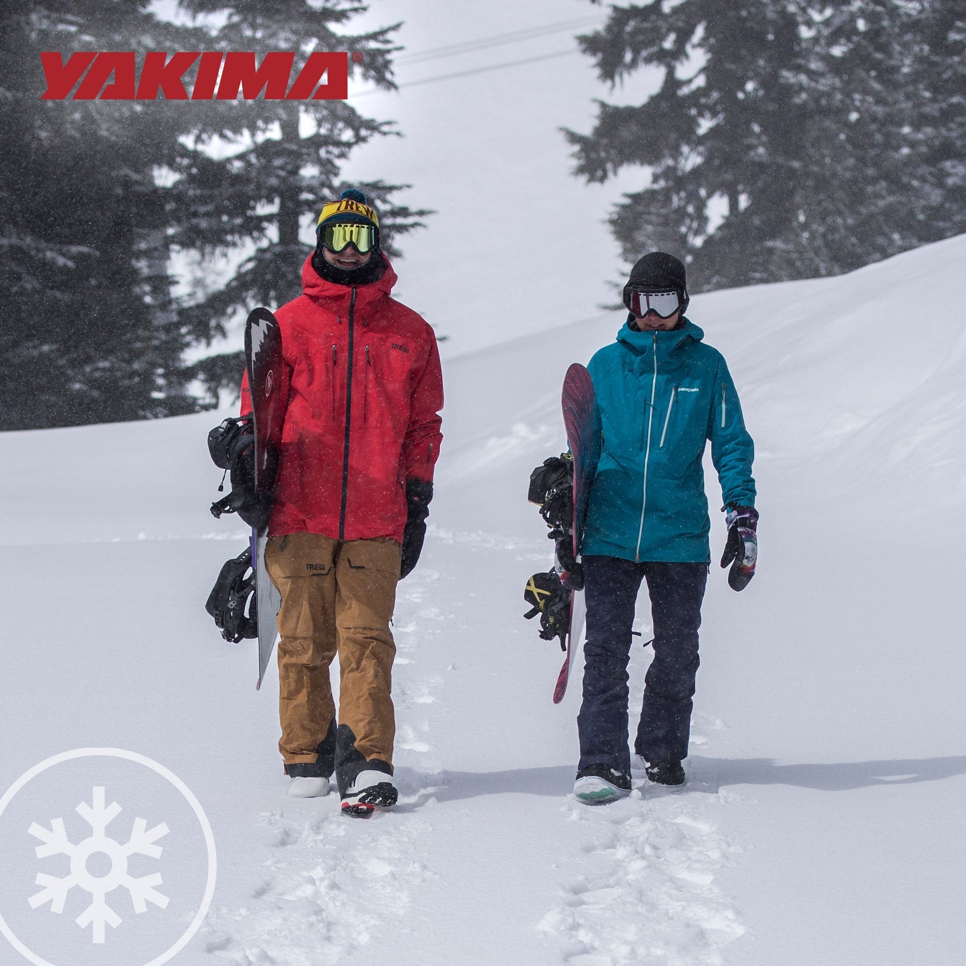 Yakima PowderHound 6 Ski or 4 Snowboard Universal Mount For Yakima Crossbars - Find Fresh Goods