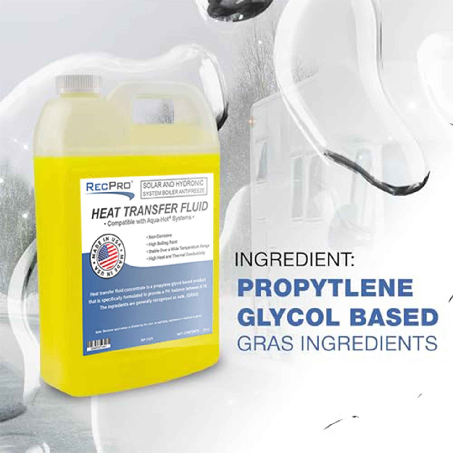 RecPro RV Boiler Antifreeze Compatible with Aqua Hot Heating Systems (2 Pack)