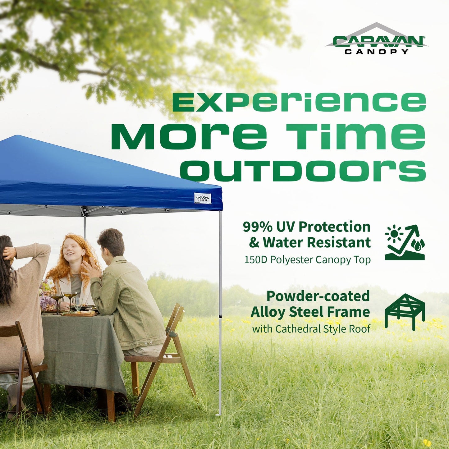 Caravan Canopy V Series 2 Straight Leg Sidewall Kit w/10x10 Instant Canopy Kit