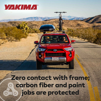 Yakima FrontLoader 1 Bike Car Rooftop Mount, Fits StreamLine Crossbar Black