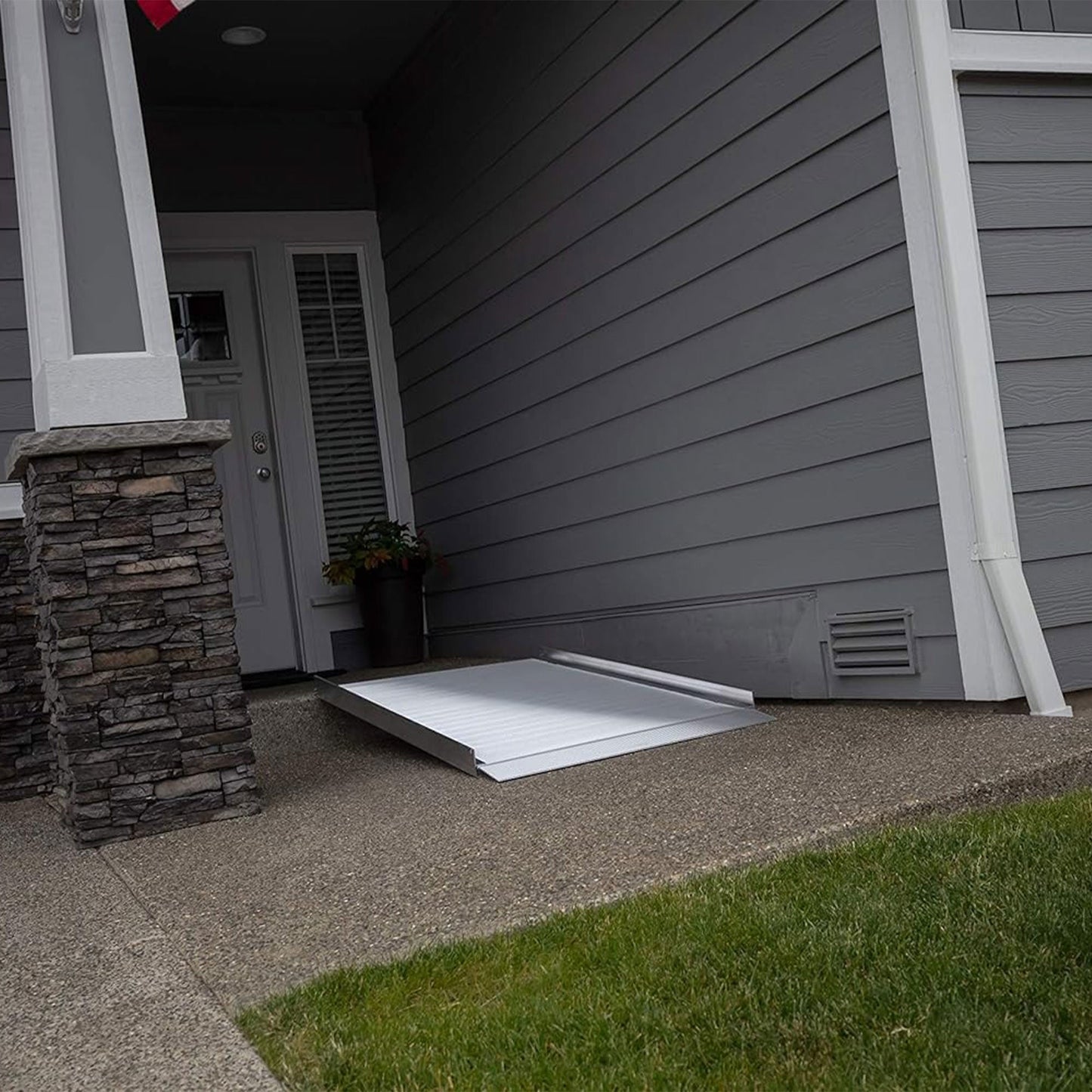EZ-ACCESS GATEWAY 3G 4 Foot Solid Surface Aluminum Portable Wheelchair Ramp - Find Fresh Goods